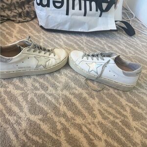 Golden Goose Silver Star Sneakers